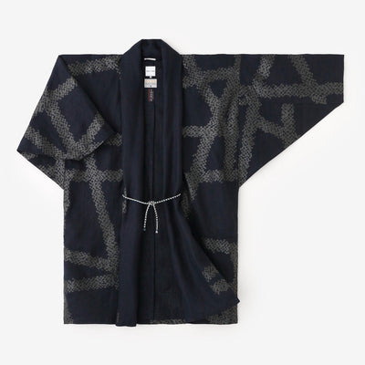 Asa，Mojiri袖子，单身，Hitoe/Ganjigarame，深蓝色