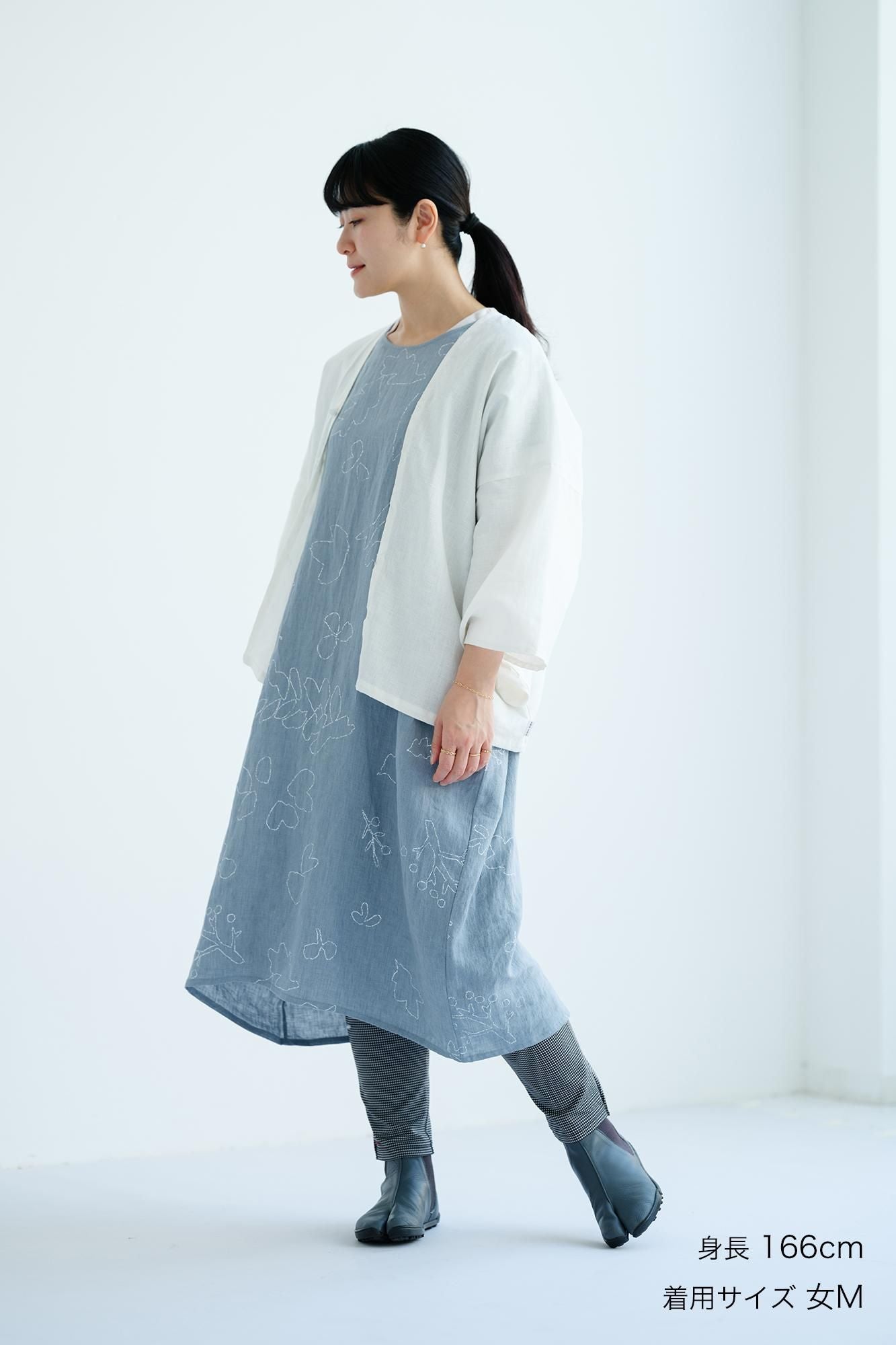 [Netto begrenzt] Hahnentritt-Gitter (chidori koshi ami) dünn (hosonari) enyuu wear/tsukumo x nasse Federfarbe (nubairo)