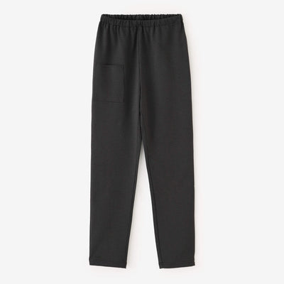 Hahnentritt-Gitterstrick, schmale Form, Enyuu Wear/dunkle Asche