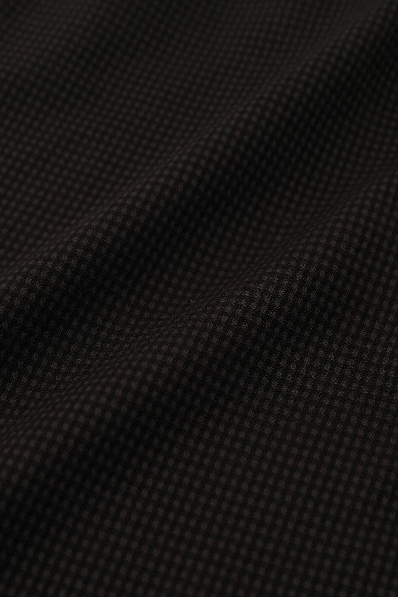 Hahnentritt-Gitterstrick, schmale Form, En-Yuu-Trageweise/Sumikuro