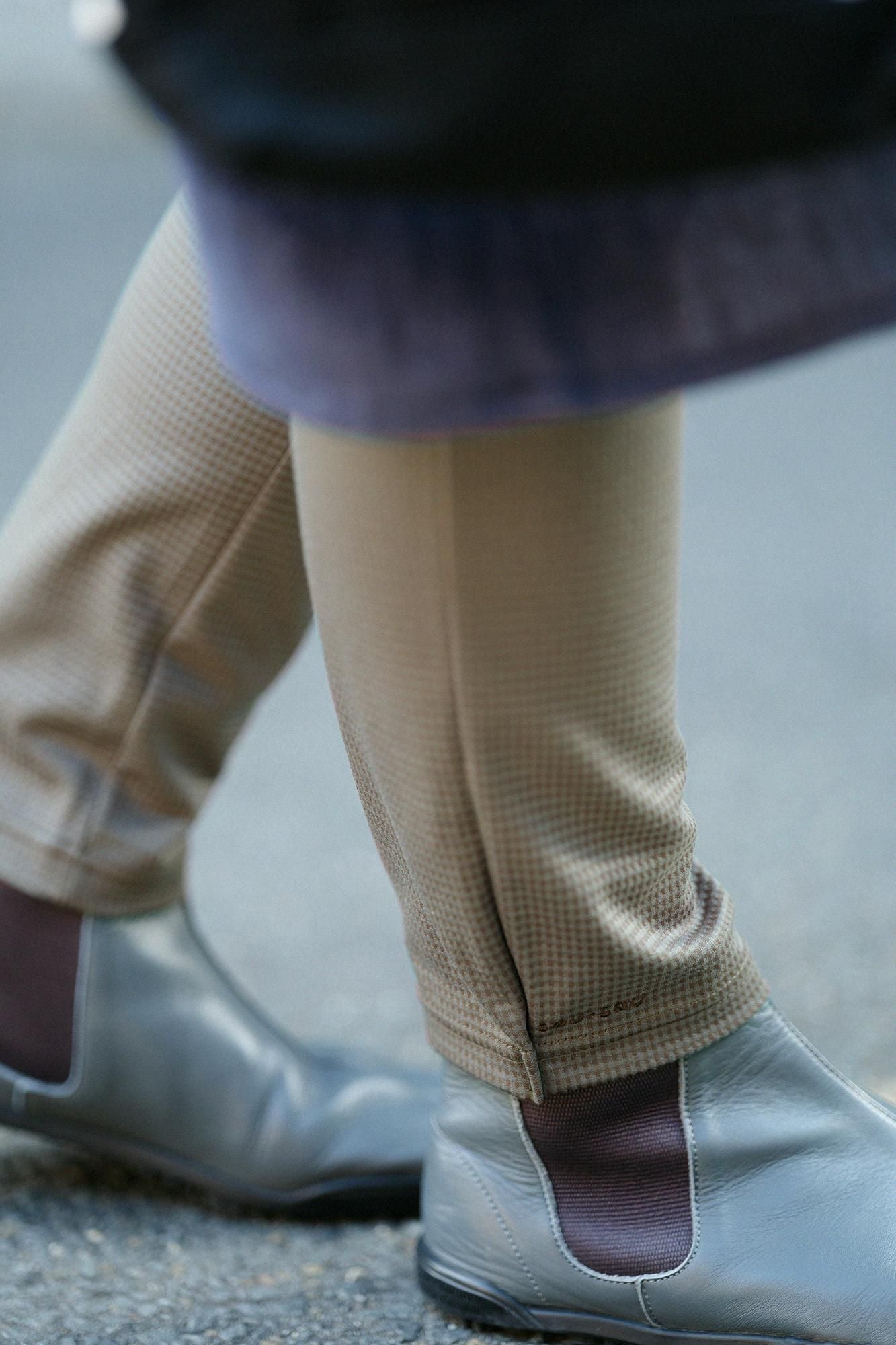 千鳥格子編（ちどりこうしあみ）細形（ほそなり）えんゆう穿き／媚