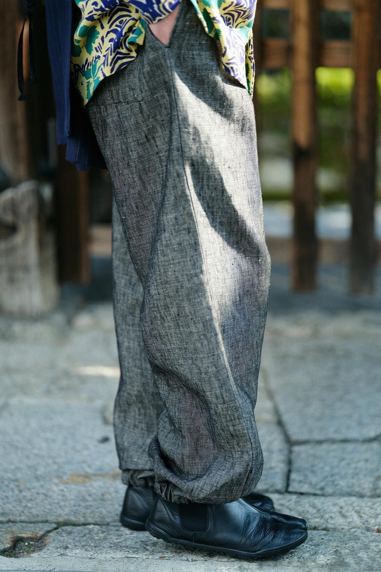 Leinen-Twill-Webart Samue-Unterseite/Nurebamoku