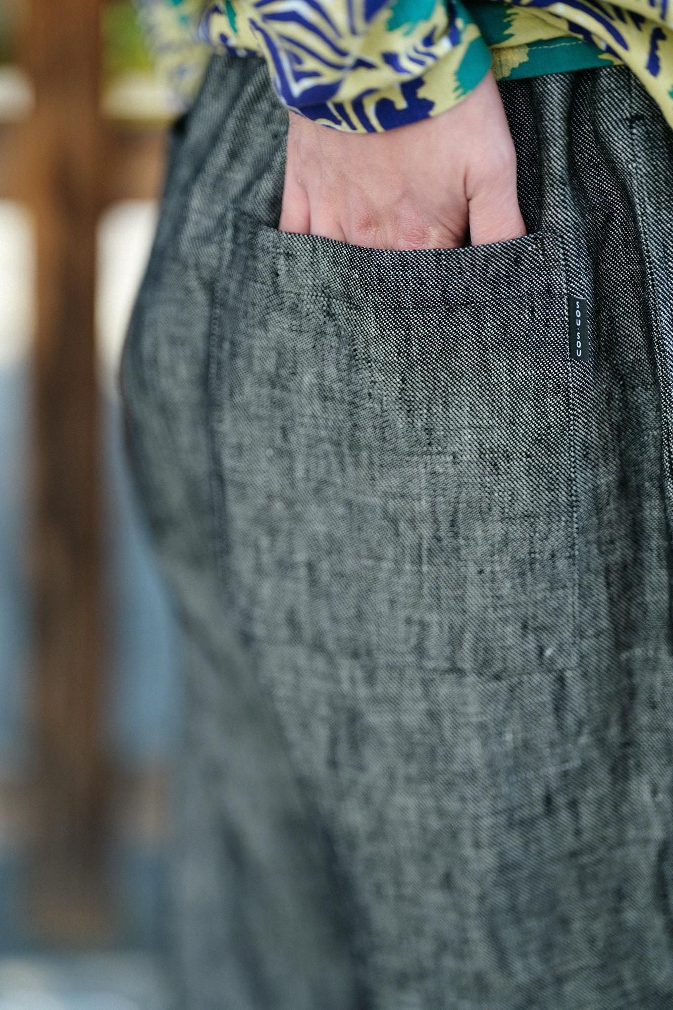 Leinen-Twill-Webart Samue-Unterseite/Nurebamoku