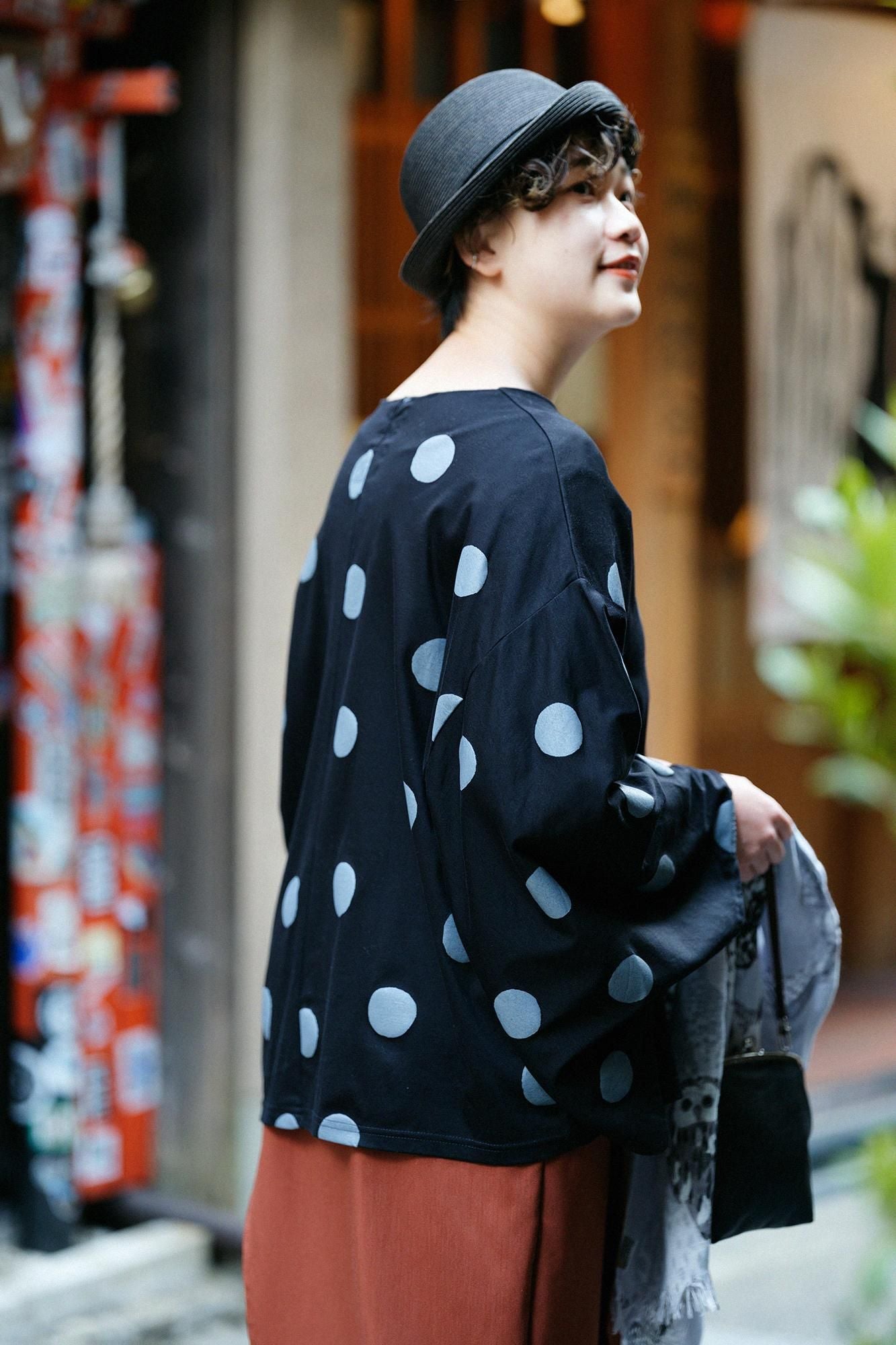 SOU•SOU ソウソウ　行〈ギョウ〉小袖　結　けんらん　濡羽色 SOU•SOU ソウソウ 行〈ギョウ〉小袖 結 けんらん 濡羽色