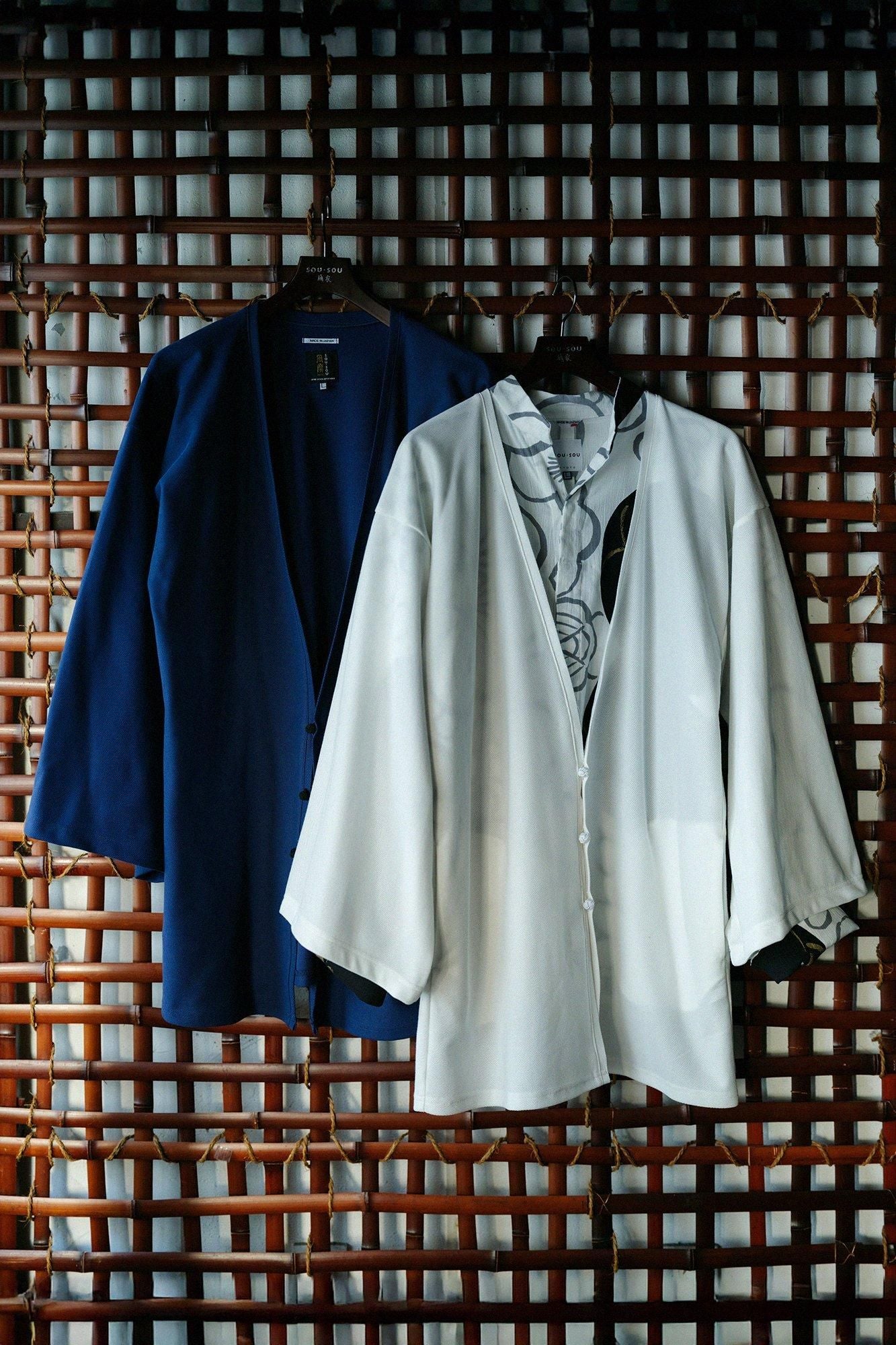 Cotton X Coolmax (R) 하치스아미 세다후우비(전율)/흰색