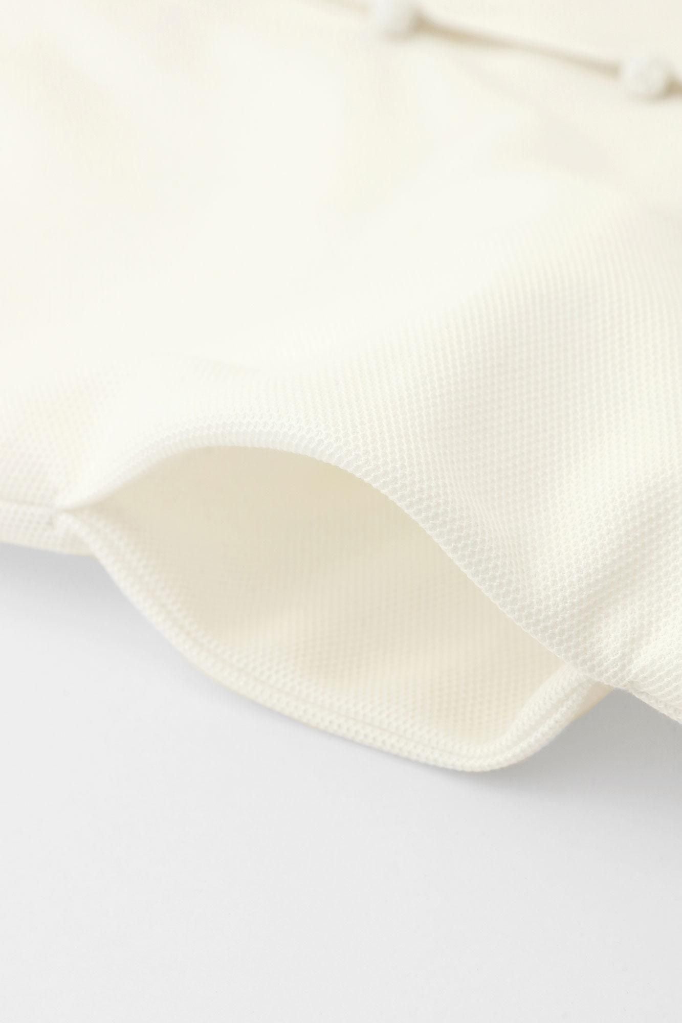 Cotton X Coolmax (R) 하치스아미 세다후우비(전율)/흰색