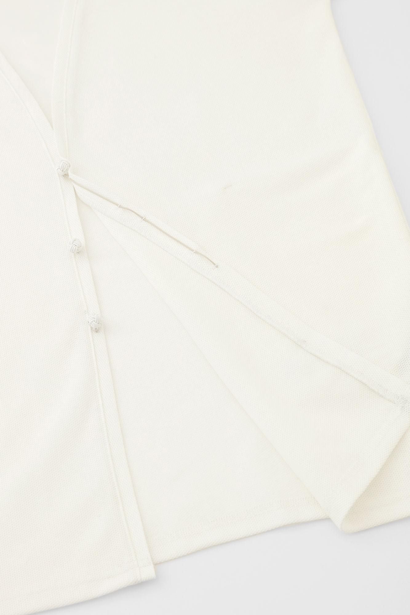 Cotton X Coolmax (R) 하치스아미 세다후우비(전율)/흰색