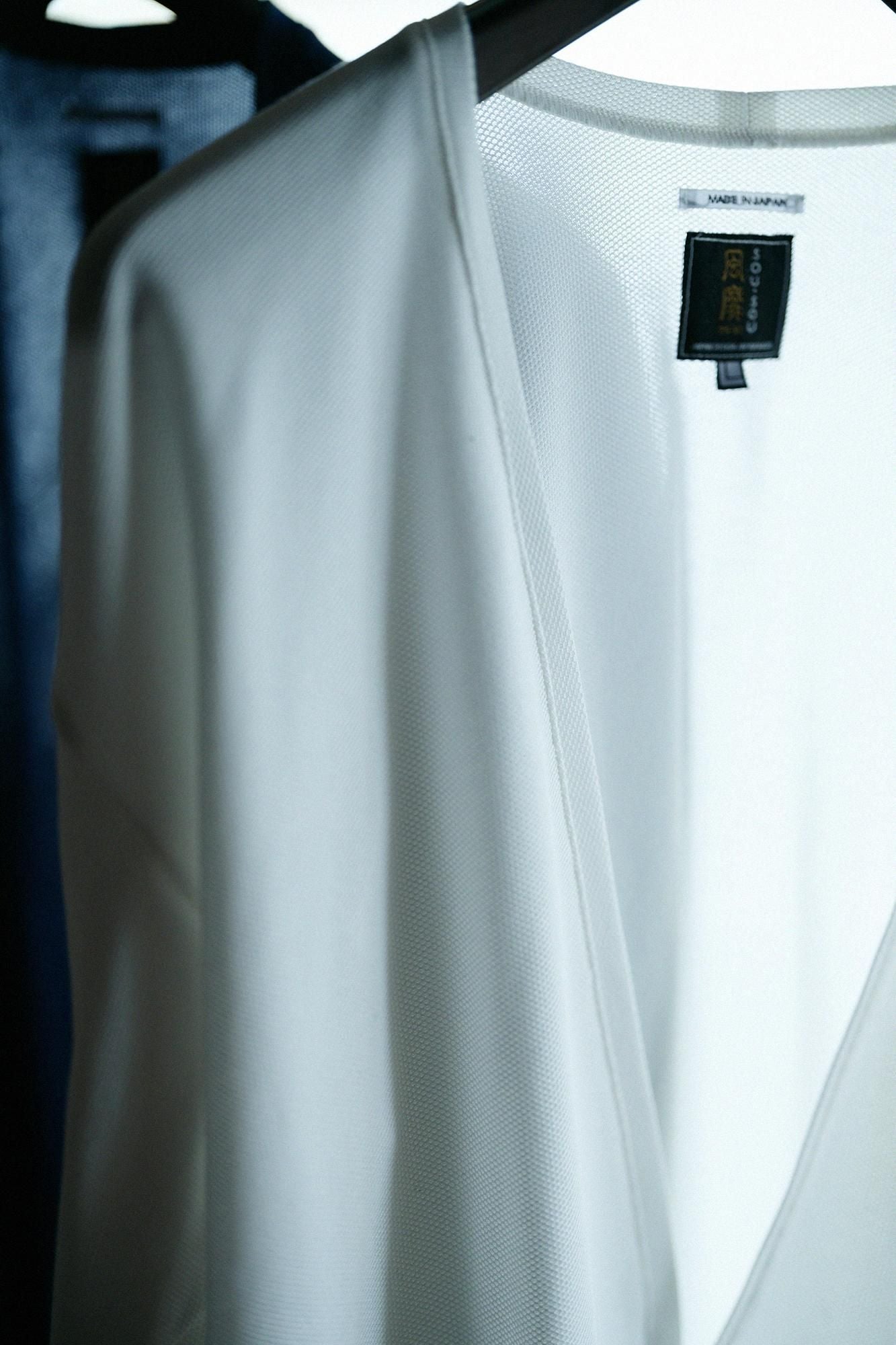 Cotton X Coolmax (R) 하치스아미 세다후우비(전율)/흰색