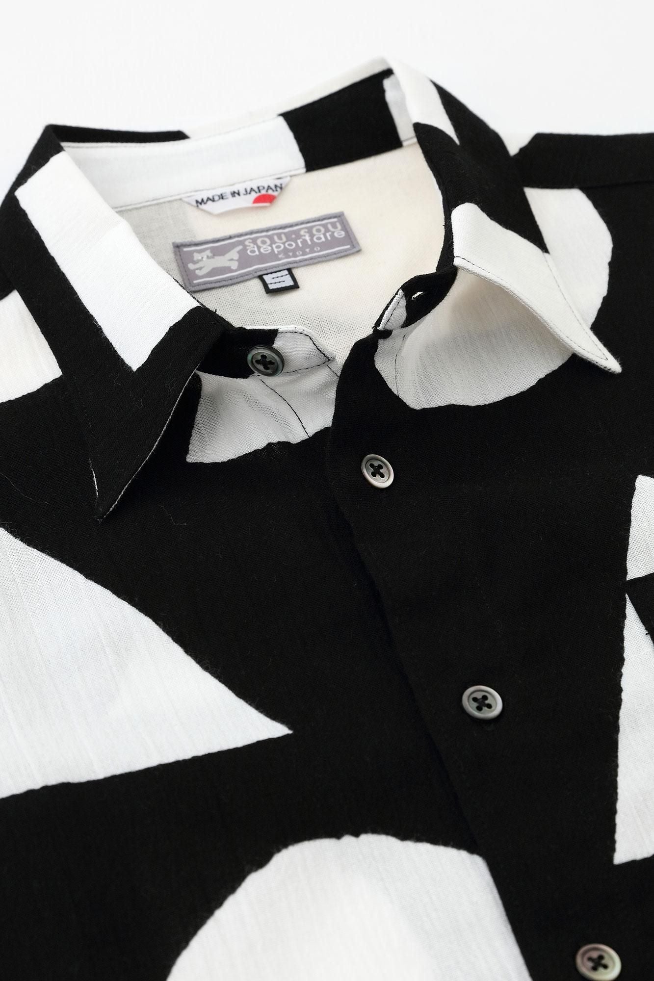 高島縮棉 20/20長袖襯衫／禪