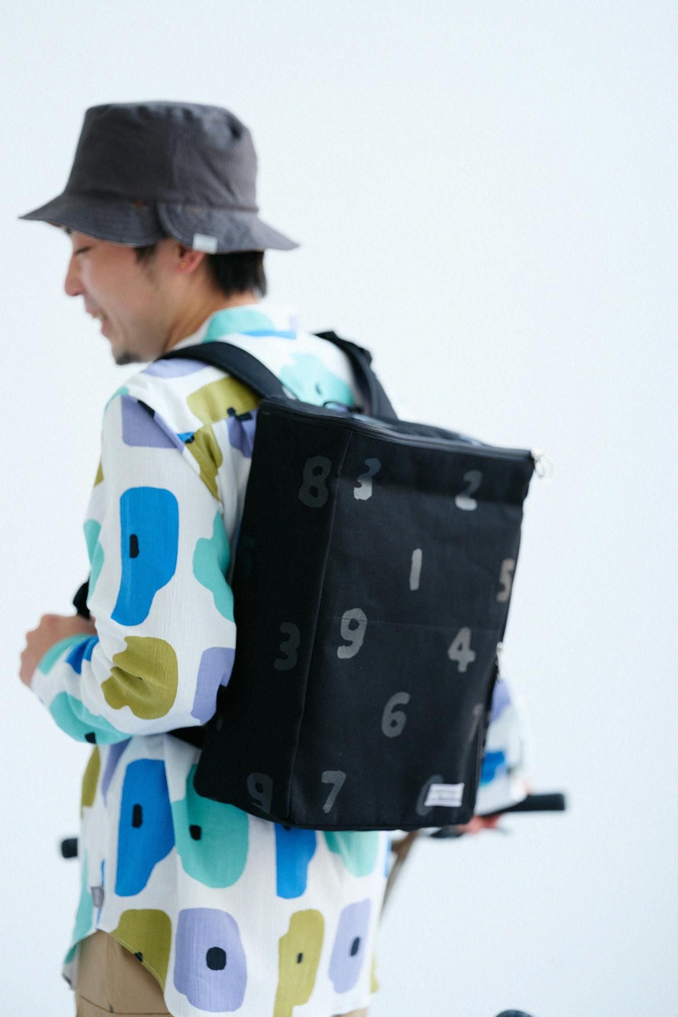 【Online】Chizimi Cotton 20/20 Stand Collar Long-sleeved Shirt／Somehow