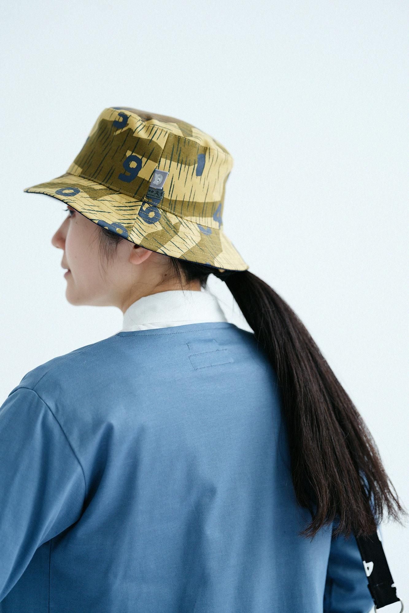 棉帆布雙面用帽／破片迷彩 SO-SU-U十數