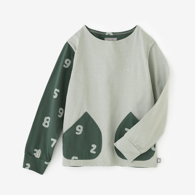 강한 천축천축(오늘) 보트 넥 셔츠/이끼 그레이 xSO-SU-U