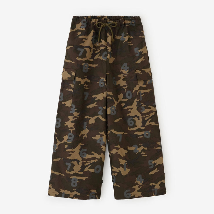 Cotton Canvas Cargo Pants / camo SO-SU-U Dyed Mulberry Color