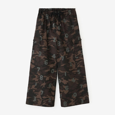 コットンキャンバス カーゴパンツ／camo SO-SU-U 銀煤竹（ぎんすすたけ）