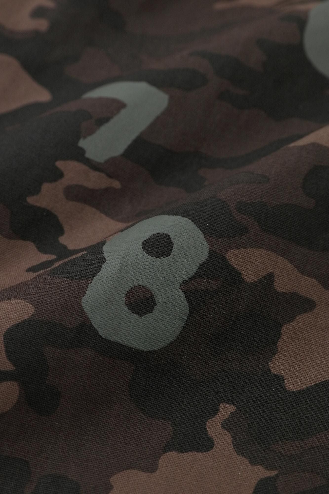 コットンキャンバス カーゴパンツ／camo SO-SU-U 銀煤竹（ぎんすすたけ）