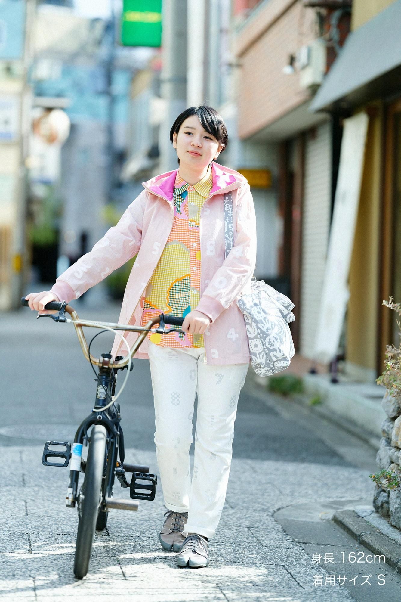 拉伸斜纹自行车货物/SOU・SOU京都