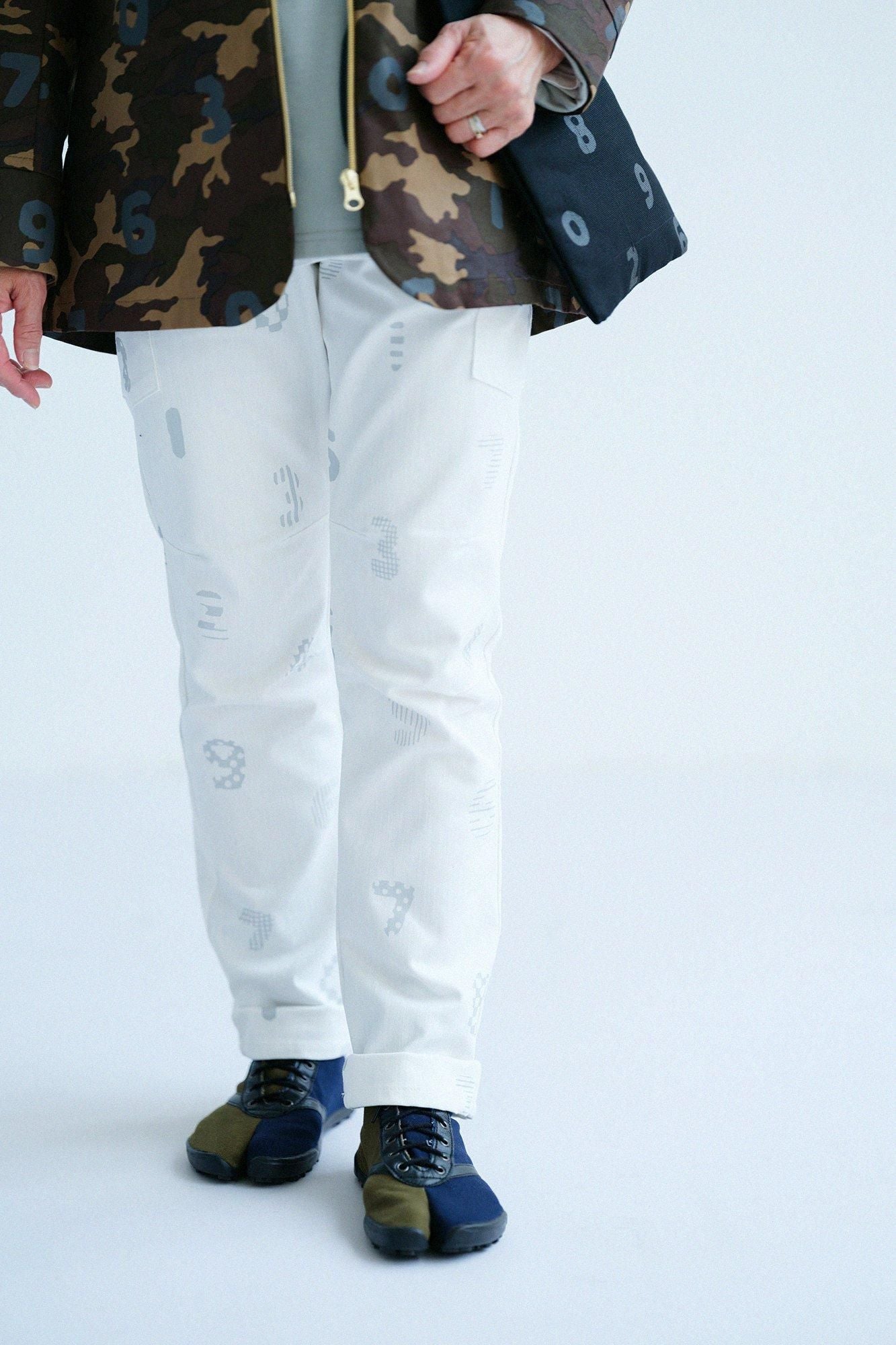 拉伸斜纹自行车货物/SOU・SOU京都