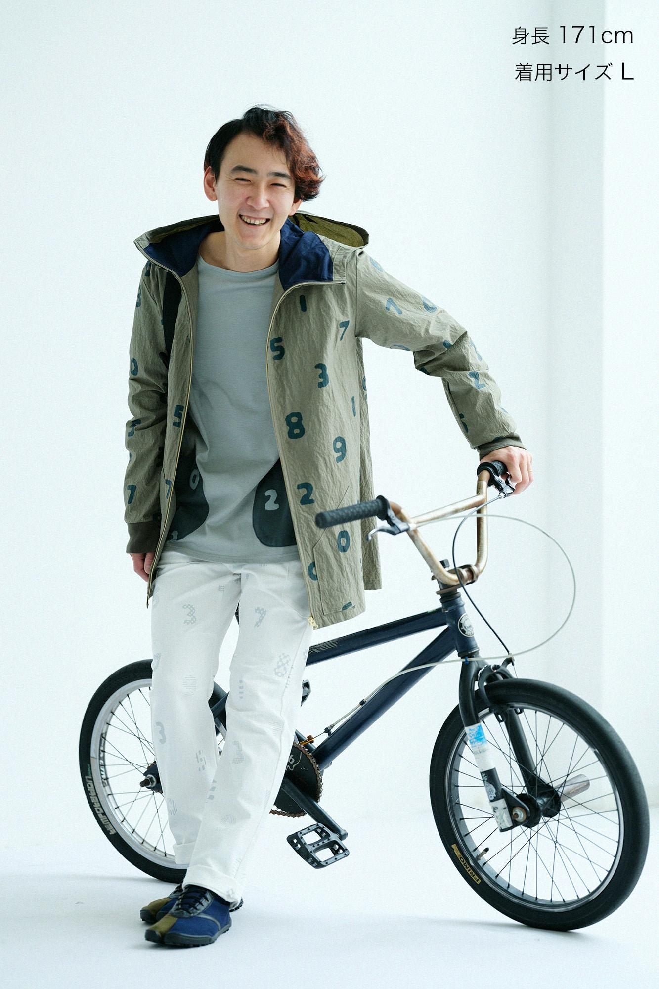 拉伸斜纹自行车货物/SOU・SOU京都