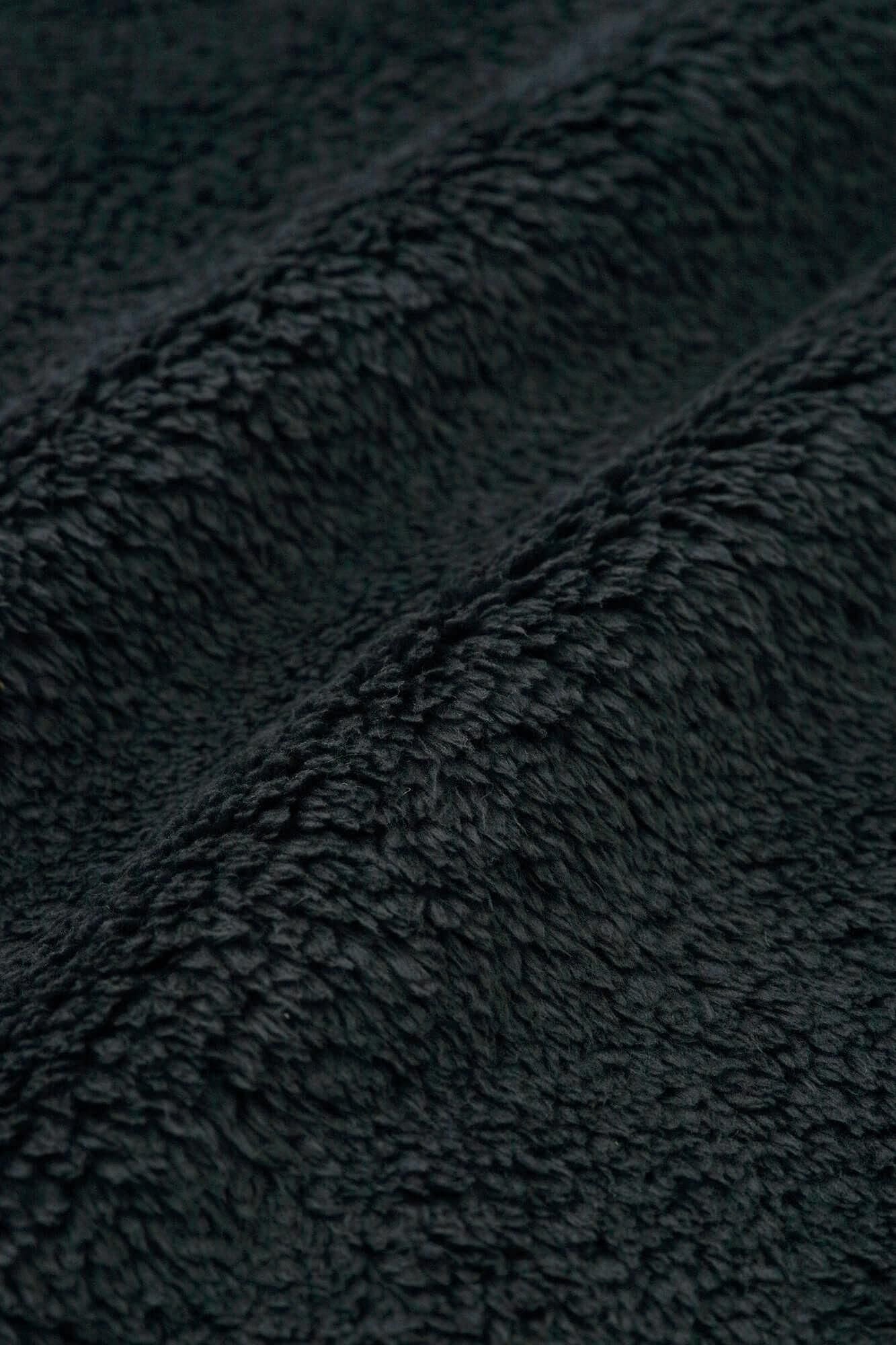 Boa V-neck Light Tunic Coat / Dark Blue