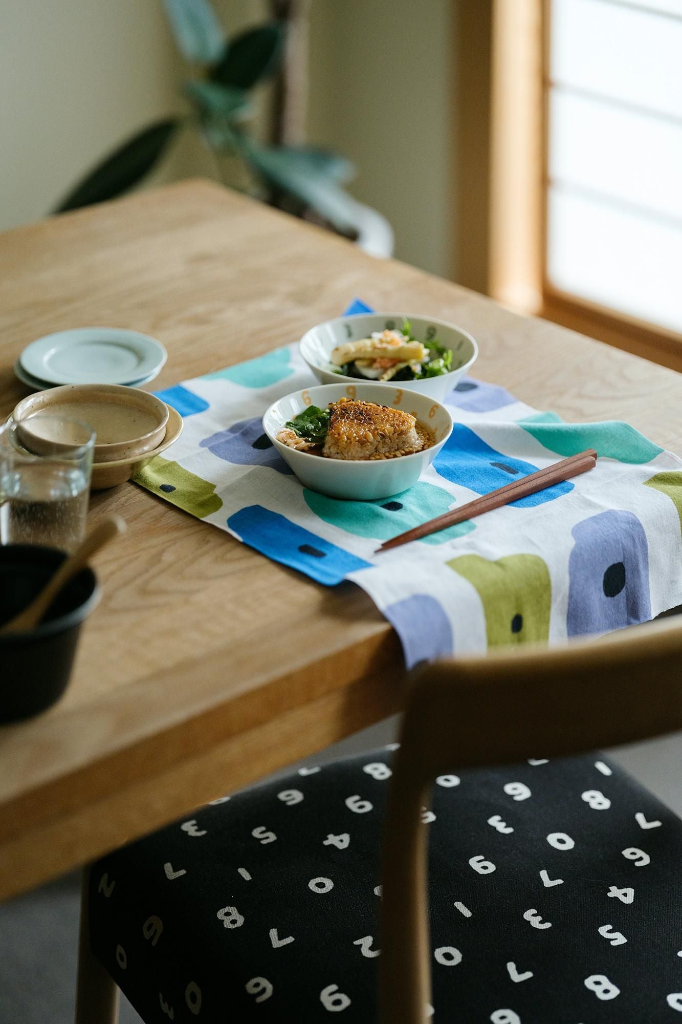 Ise cotton textile tenugui (hime longueur) / d'une manière ou d'une autre