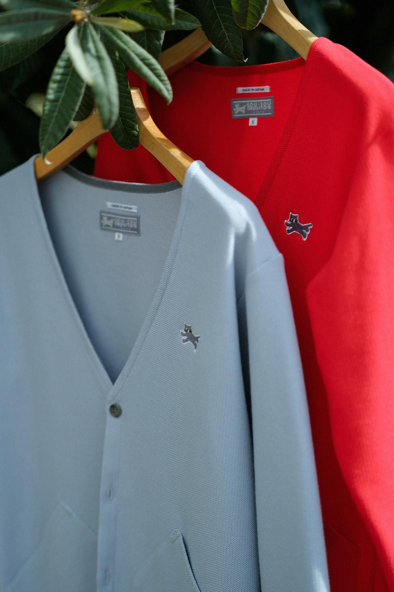 KanoGorgeousNiTsuTo V-neck L/S cardigaModern./ Red