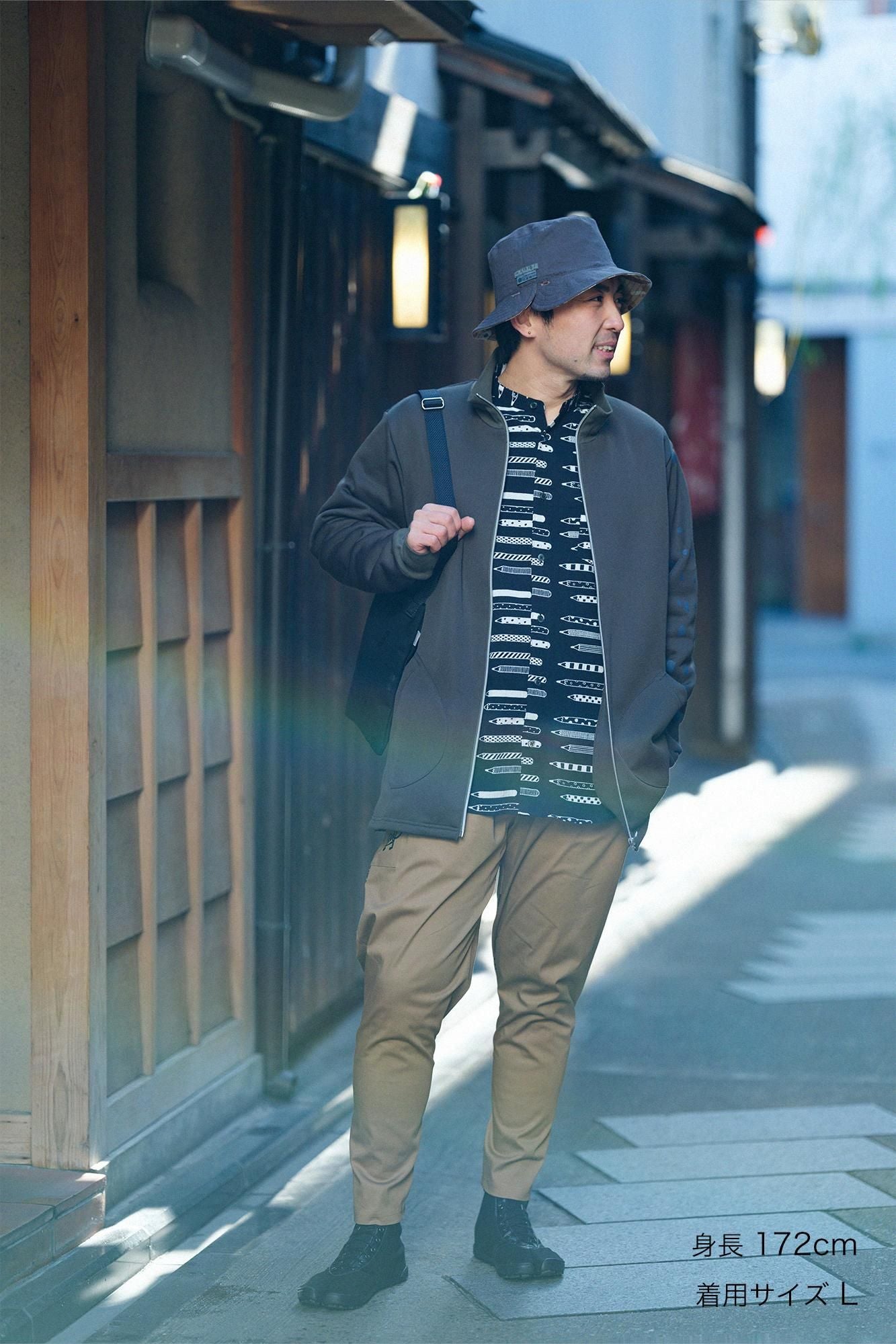 Stretch Ratine Weave BIKE Jodhpur / Brown × Bicycle Craze Everywhere