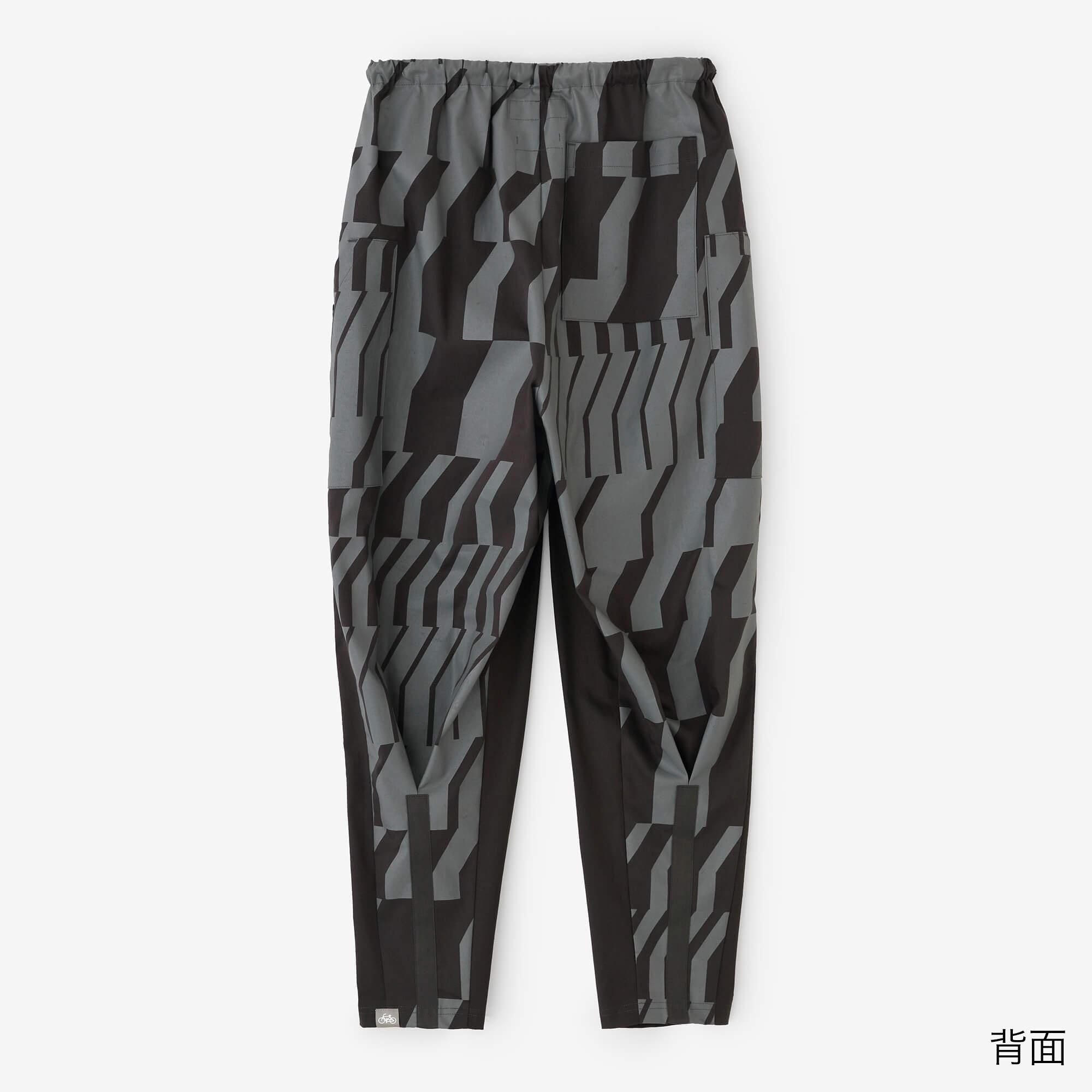 Stretch Ratine Weave BIKE Jodhpur / Dark Grey × Gradient