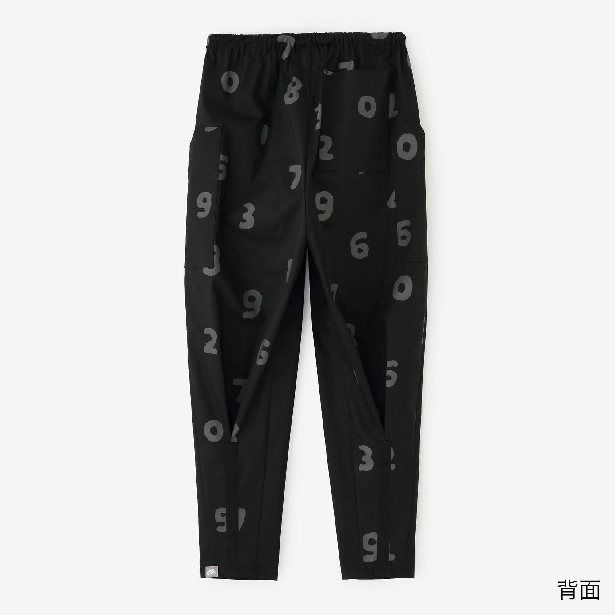 Stretch Ratine Weave BIKE Jodhpur / Black × SO-SU-U