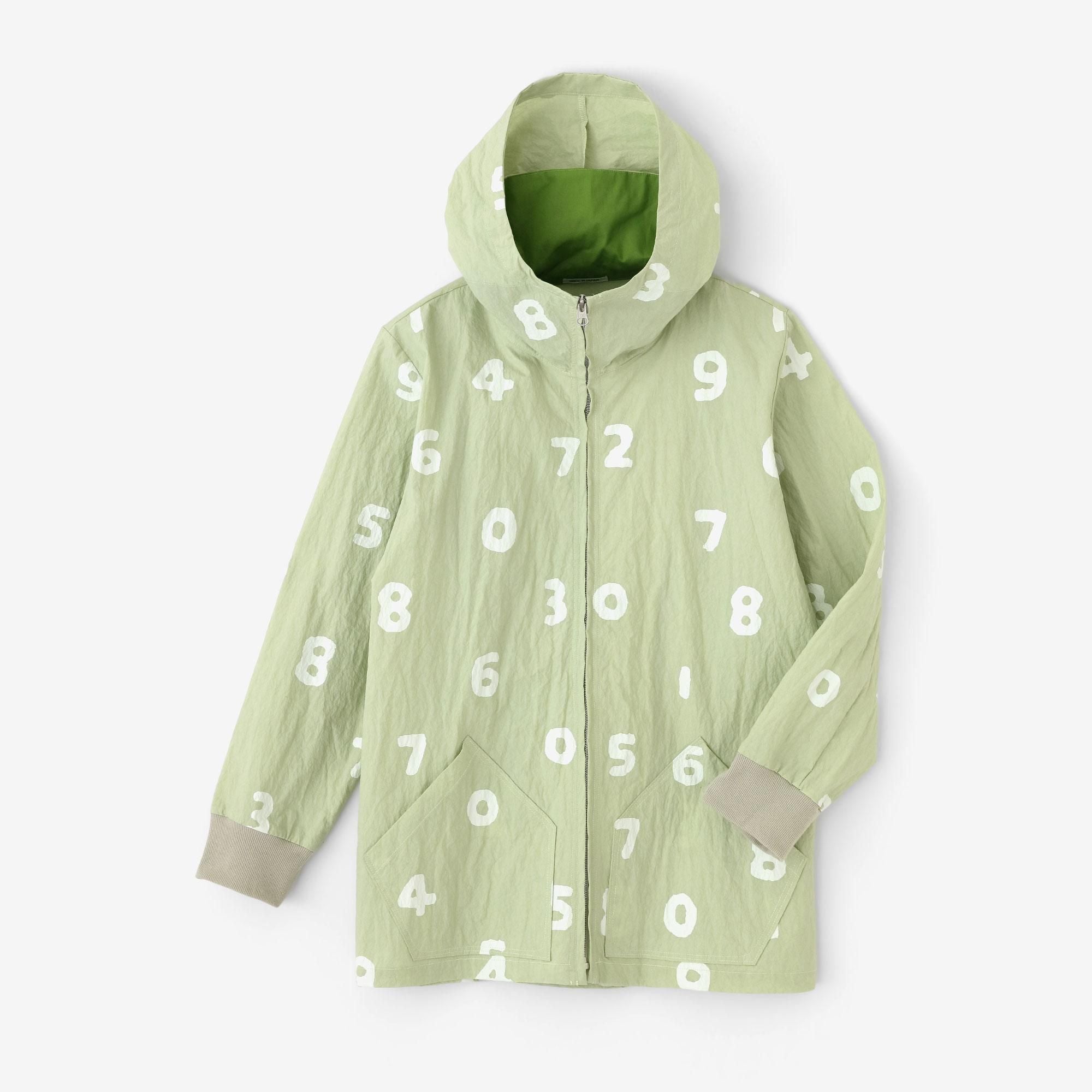 [En ligne uniquement] Sweat à capuche à vélo en tissu de machine à écrire / So-Su-U Wakameiro