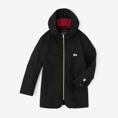 [En ligne uniquement] Veste à capuche zippée à zip / noir