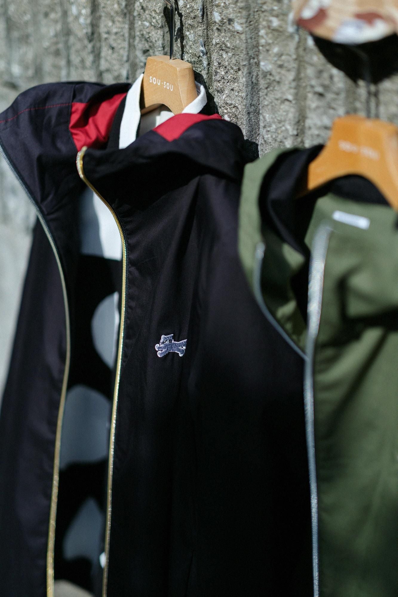 きぃ☆お値引きコメント大歓迎です⭐️さん専用　フード付きジャケット net限定】ツイル ZIP UP フードジャケット／ブラック