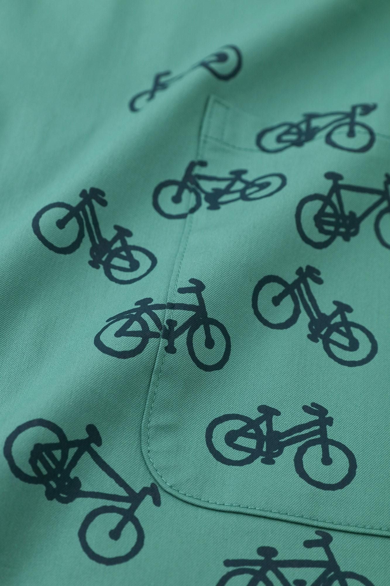 Twill ZIP UP Hooded Jacket / Forest Green