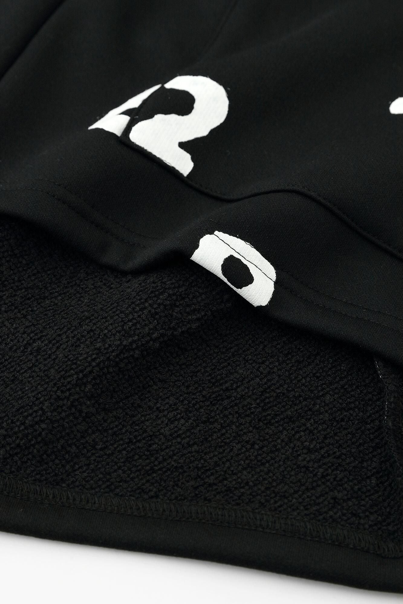 Latch Pile Knit ZIP UP BIKE Blouson / Black x SO-SU-U