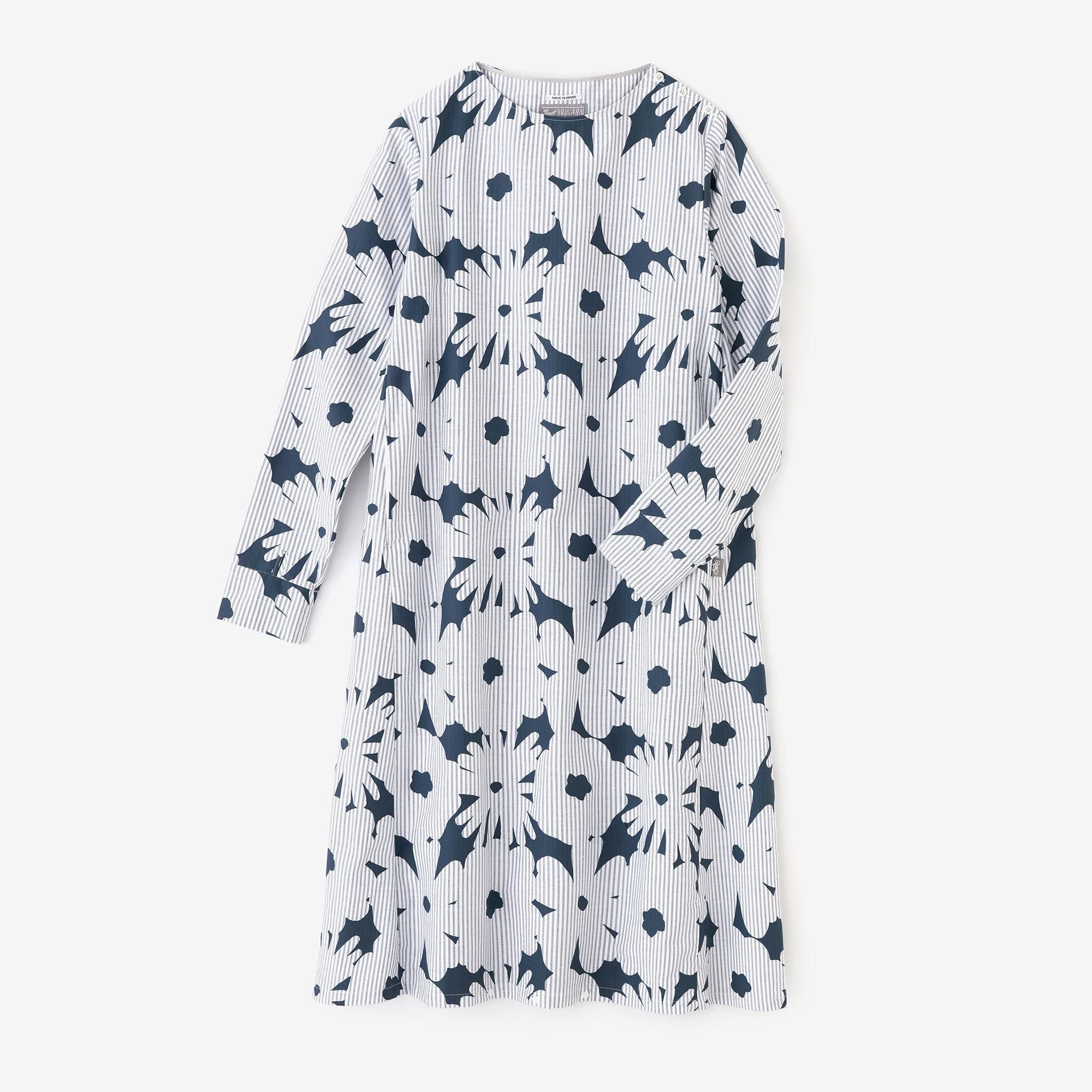 Robe de vélo Washi Cotton / Nemado bleu clair Oraka (Mizuiro Nezu)