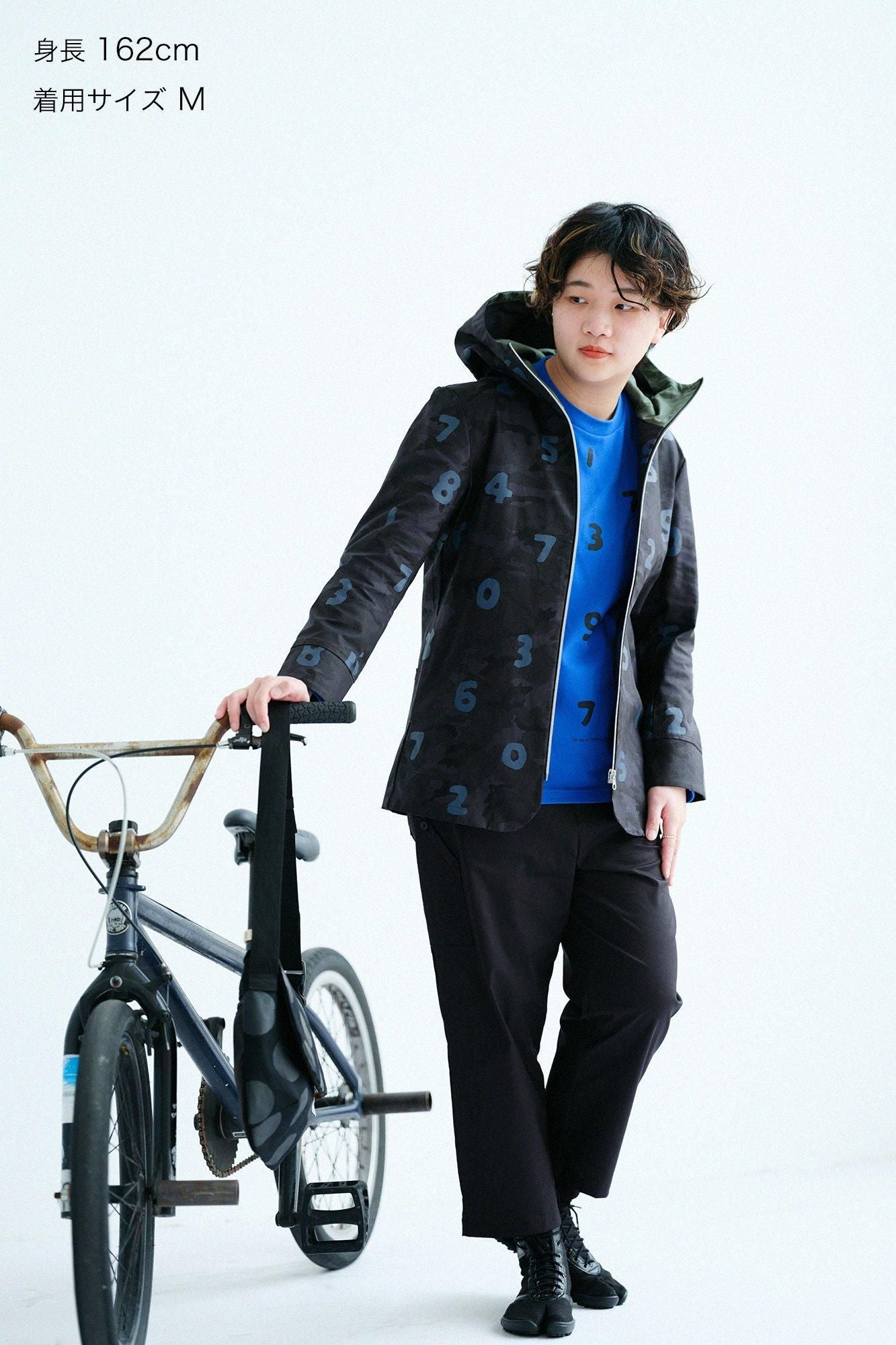 능직 BIKE 스테테코/검은색