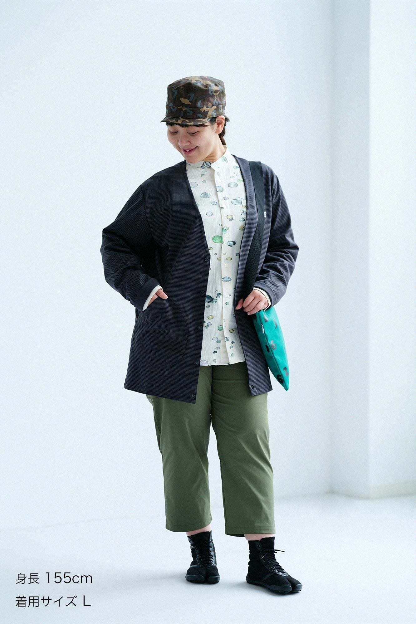 斜紋織 BIKE 七分褲/橄欖綠