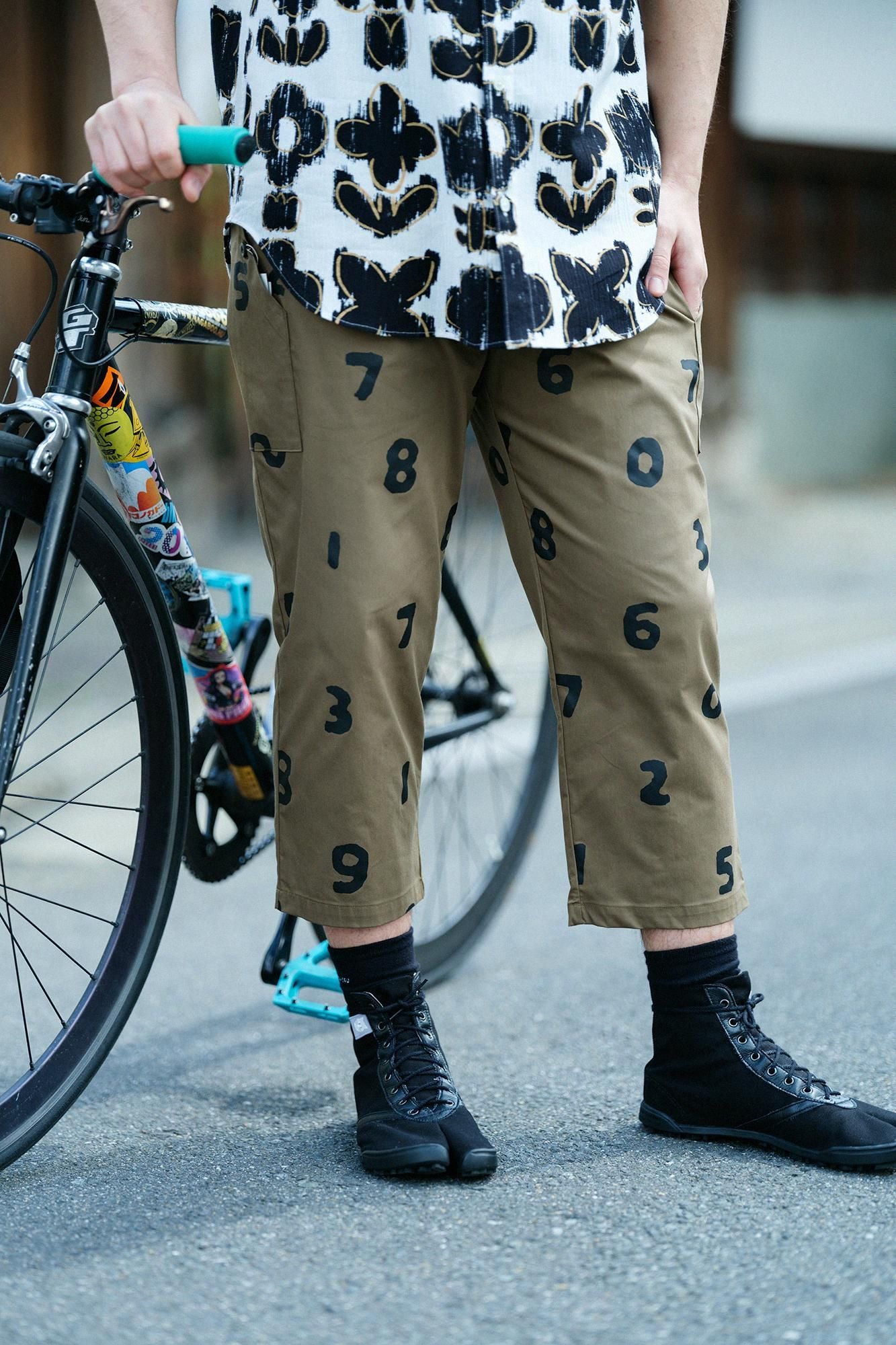 Twill Bike Suteteko/So-Su-u Sora五西科颜色（深）