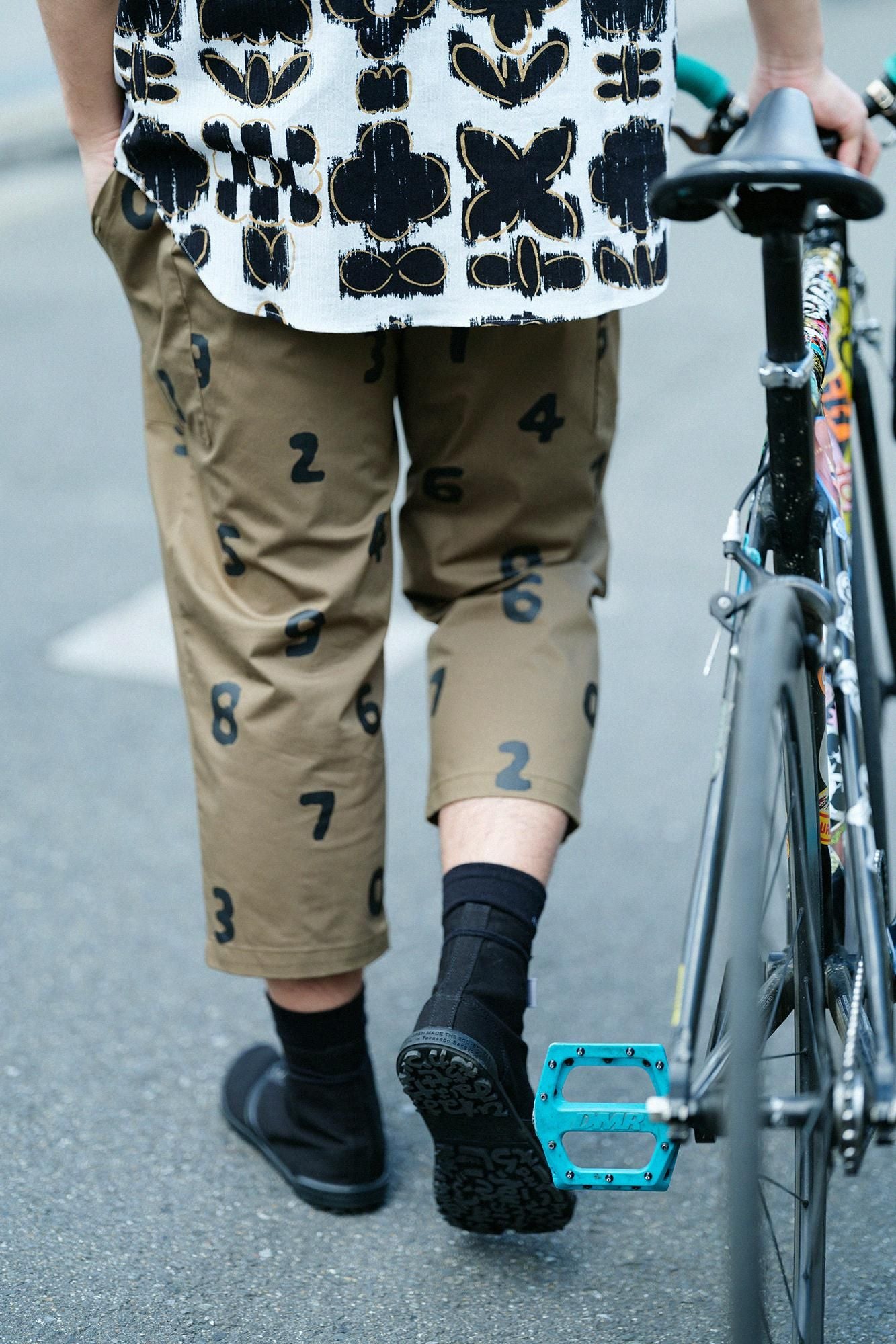 Twill Bike Suteteko/So-Su-u Sora五西科颜色（深）