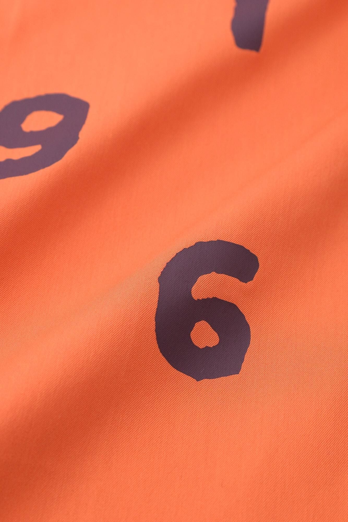 斜紋 BIKE 七分褲／SO-SU-U十數 橙色