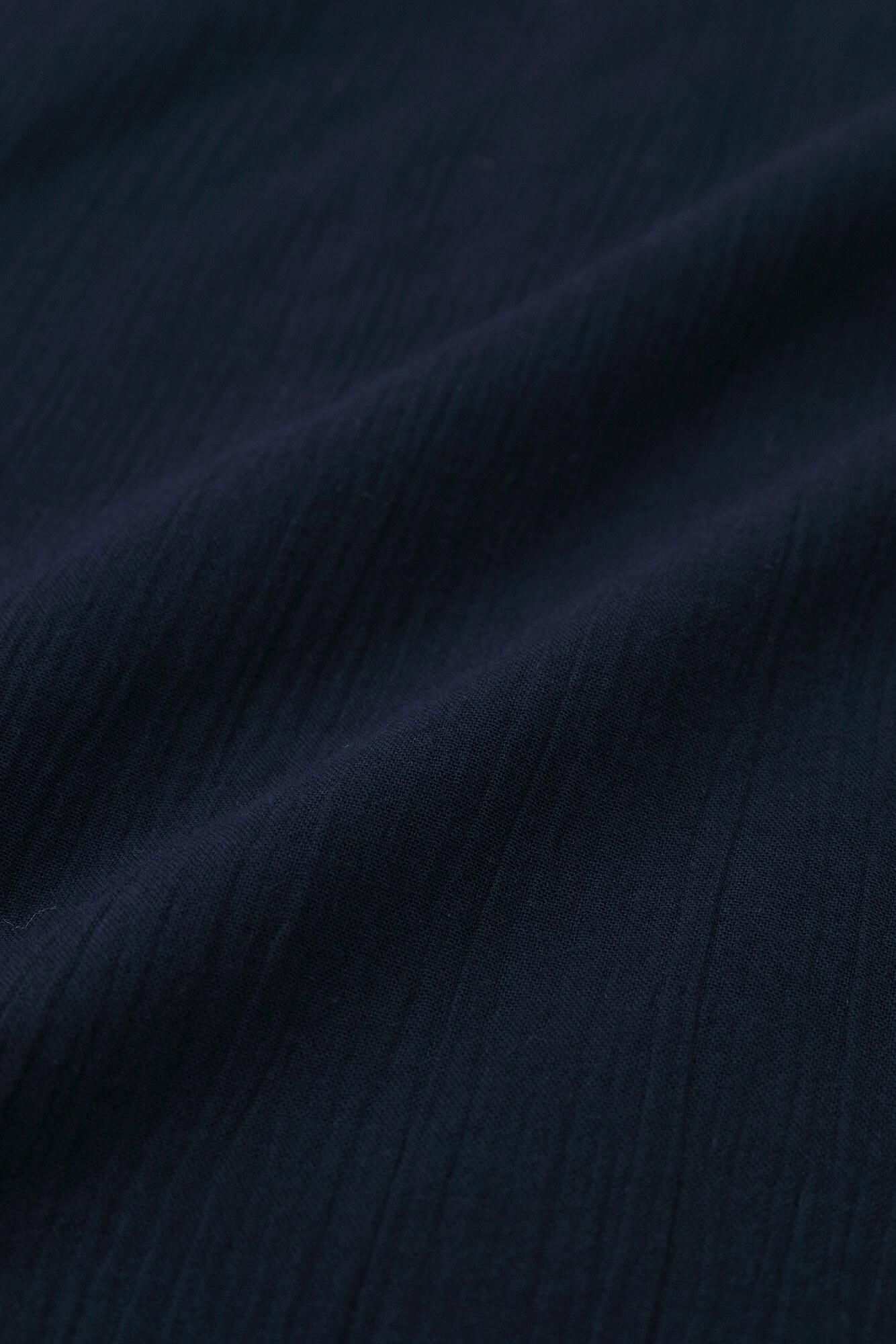 타카시마치지미 20/20 그란 셔츠 원피스／남색