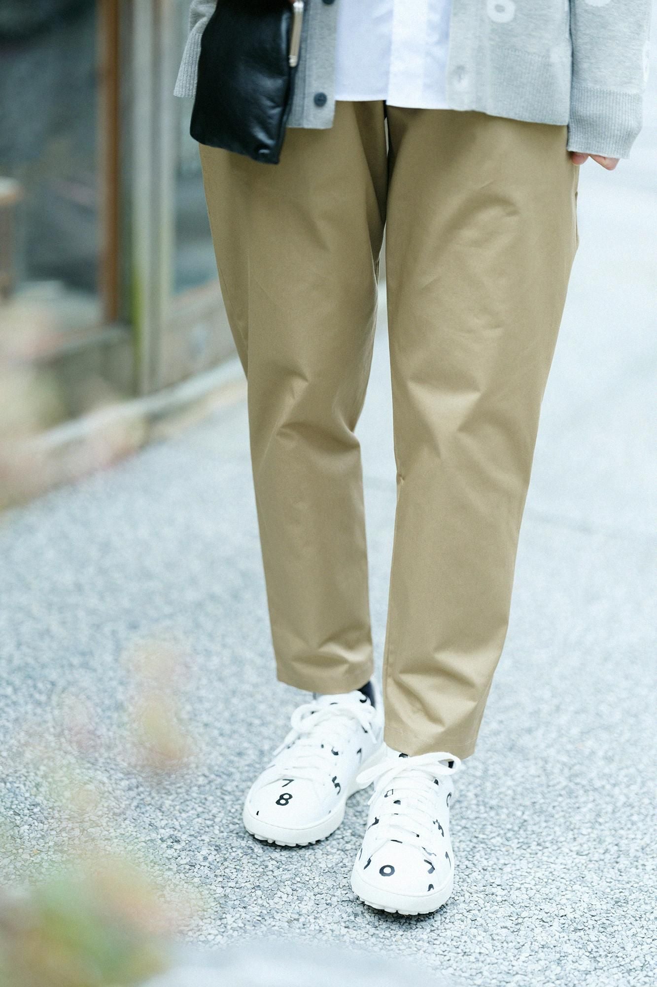 30단 개버딘 이지 테이퍼드 팬츠/ kuchibairo (kuchibairo)