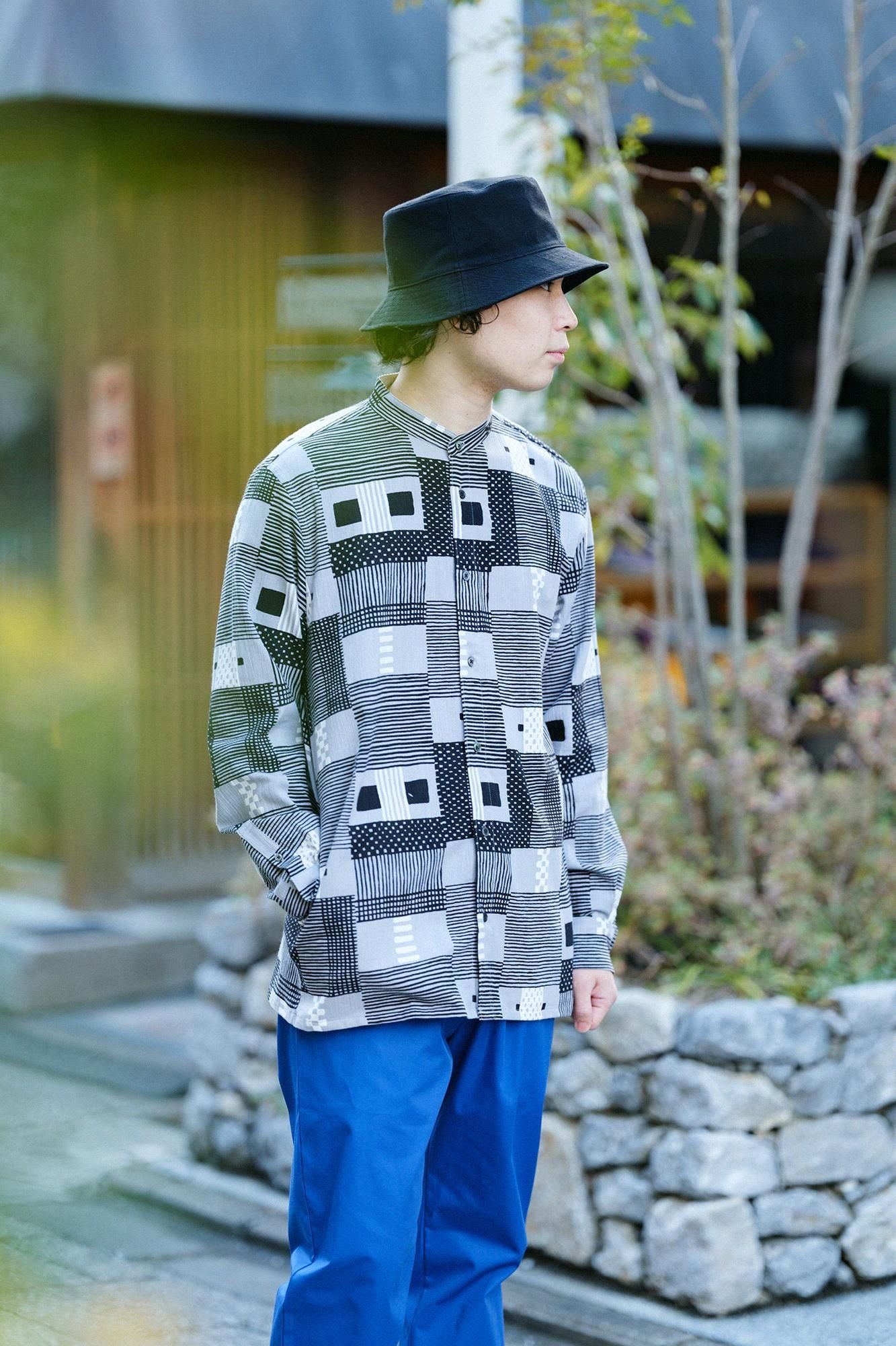 takashima chiku 20/20支架领子衬衫SP/编织