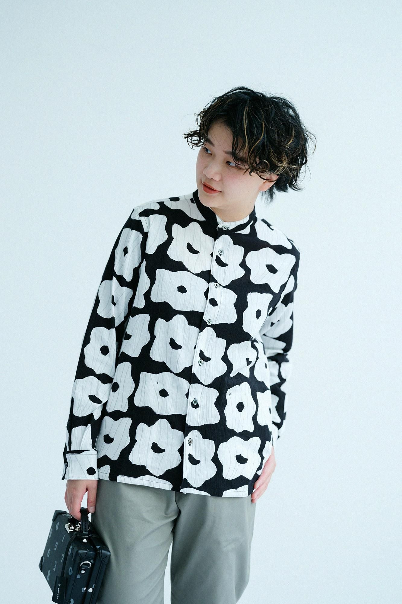 takashima chiku 20/20支架领子衬衫SP/Shurari