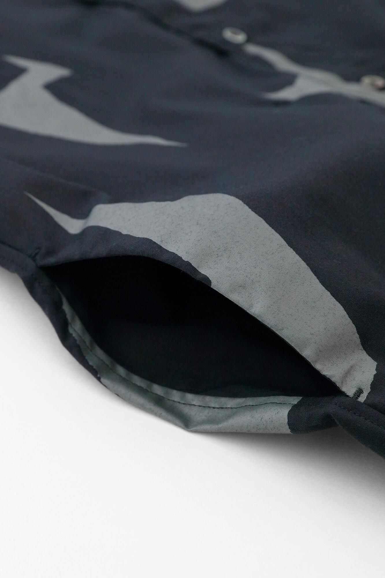 棉花架支架领子衬衫SP/天蓝色