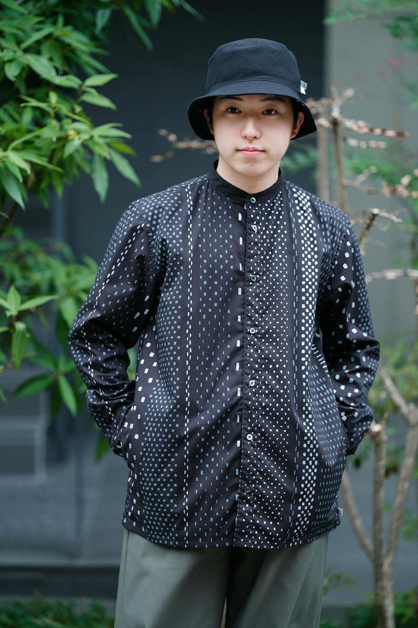 棉花架支架领衬衫SP/ararijima（ararijima）湿羽毛（arariiro）