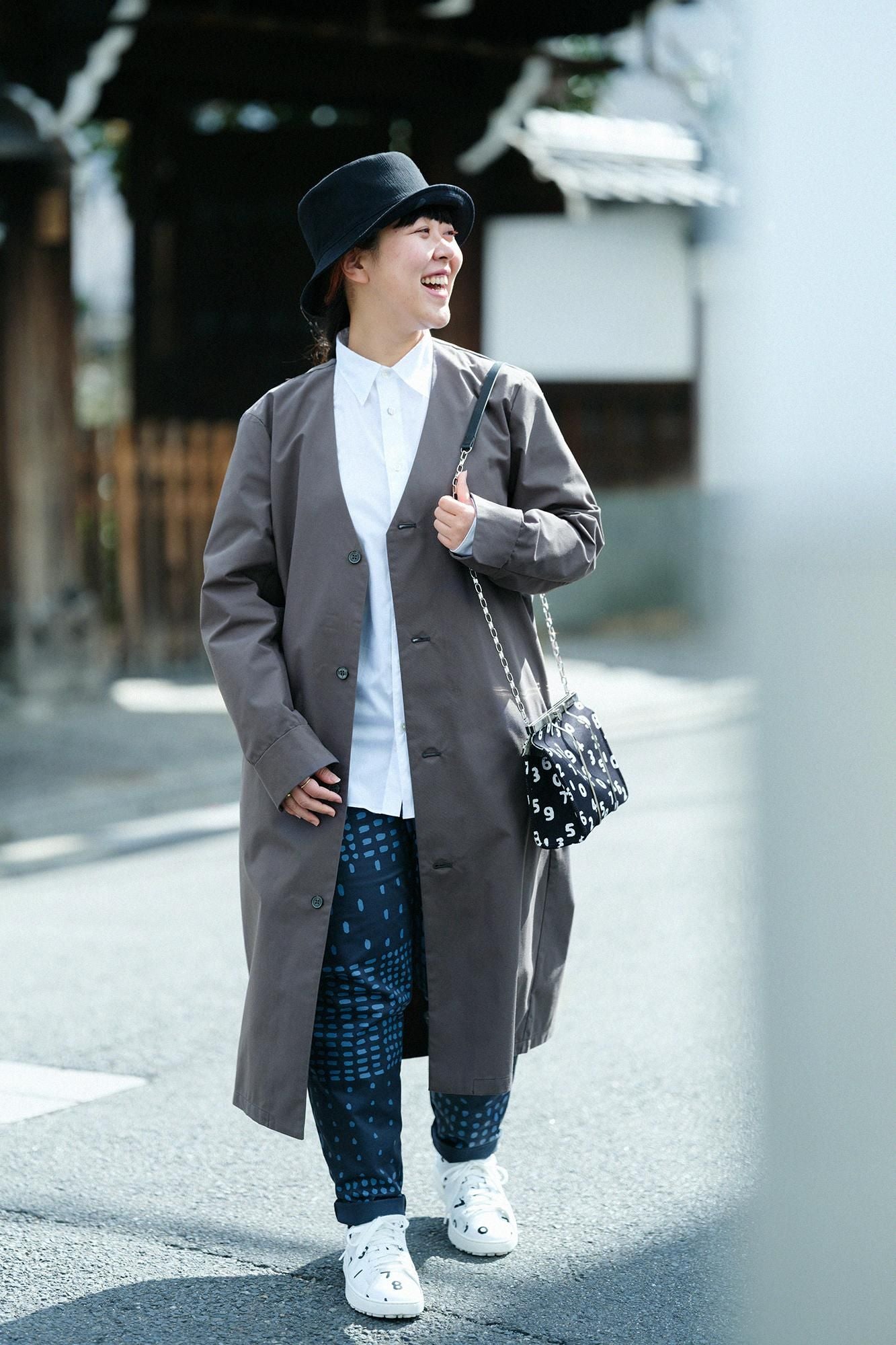 200雙線密織平紋布襯衫／白色