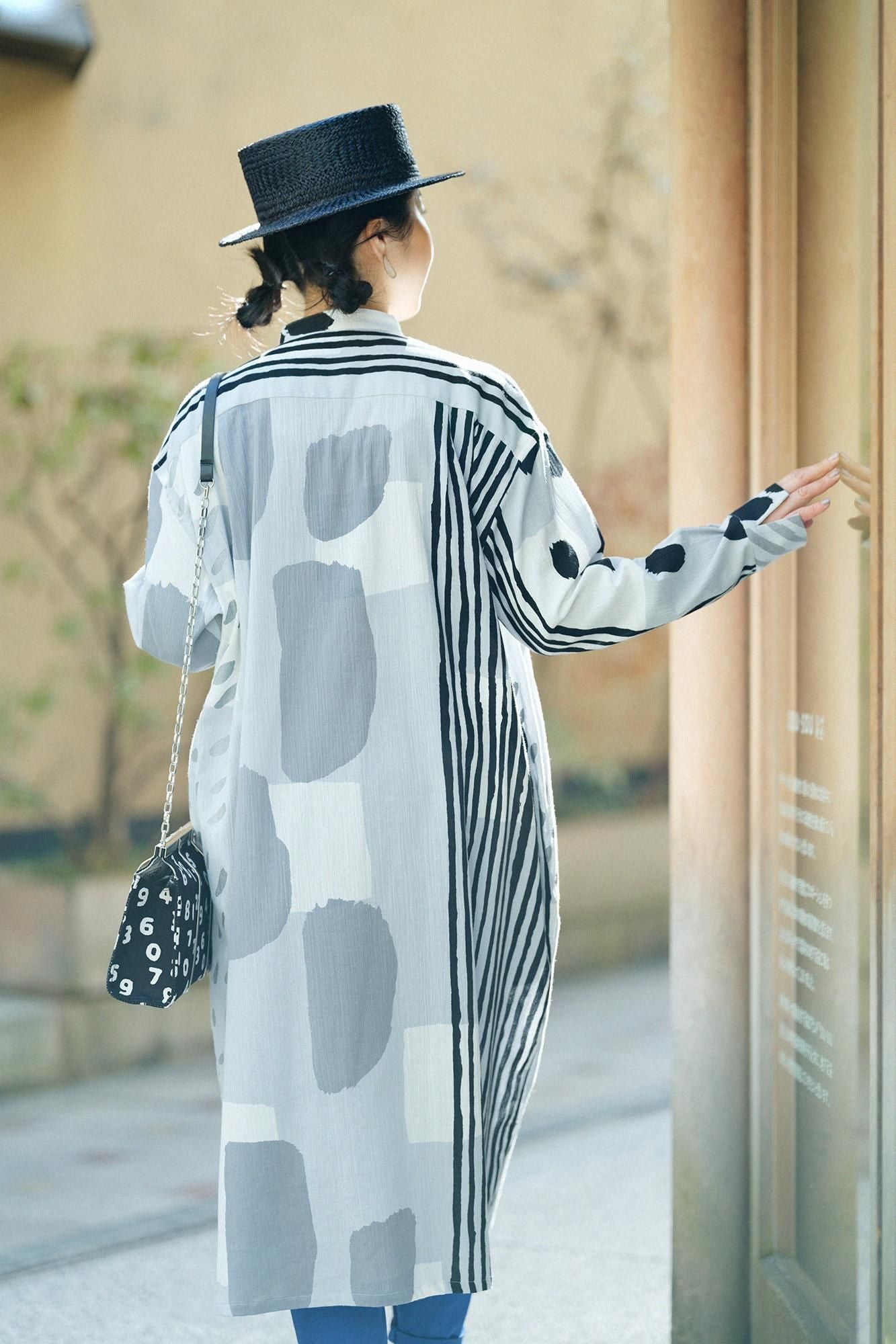 타카시마치지미 20/20 그란 셔츠 원피스／골목