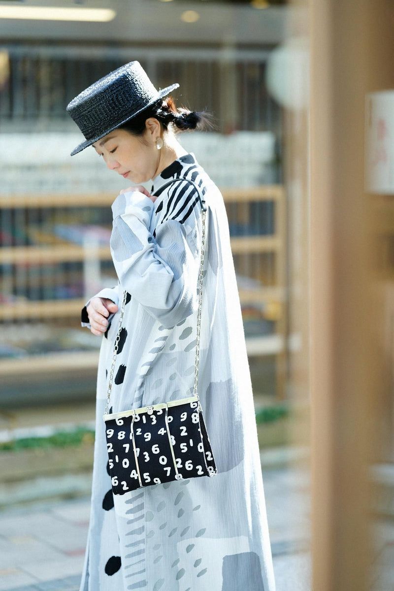 （Yousou．）Chizimi Cotton 20/20 Gran Shirt Dress