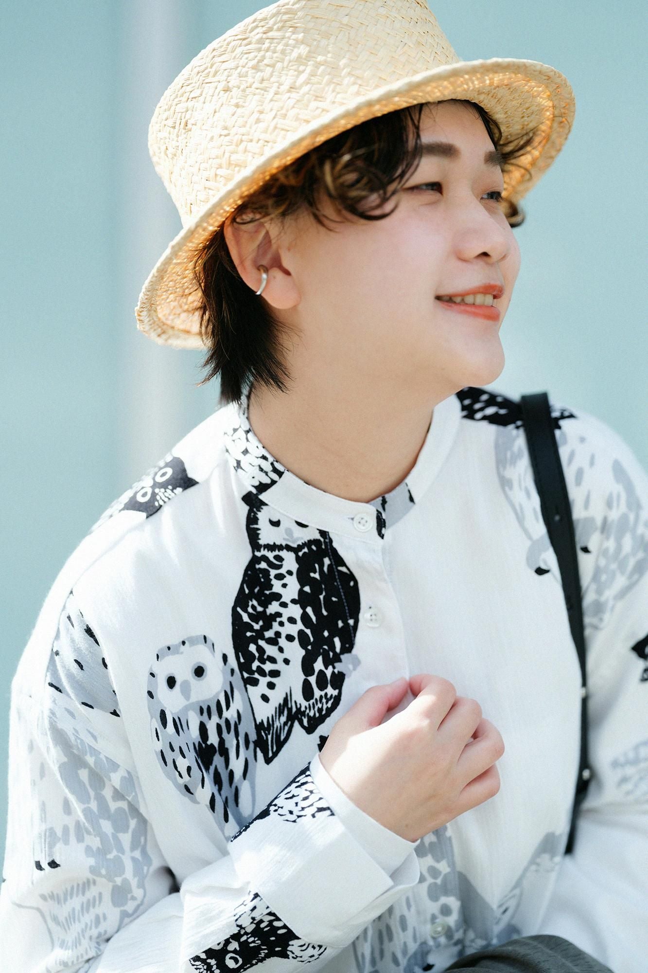 Takashima Chiku 20/20宏伟的衬衫礼服/猫头鹰