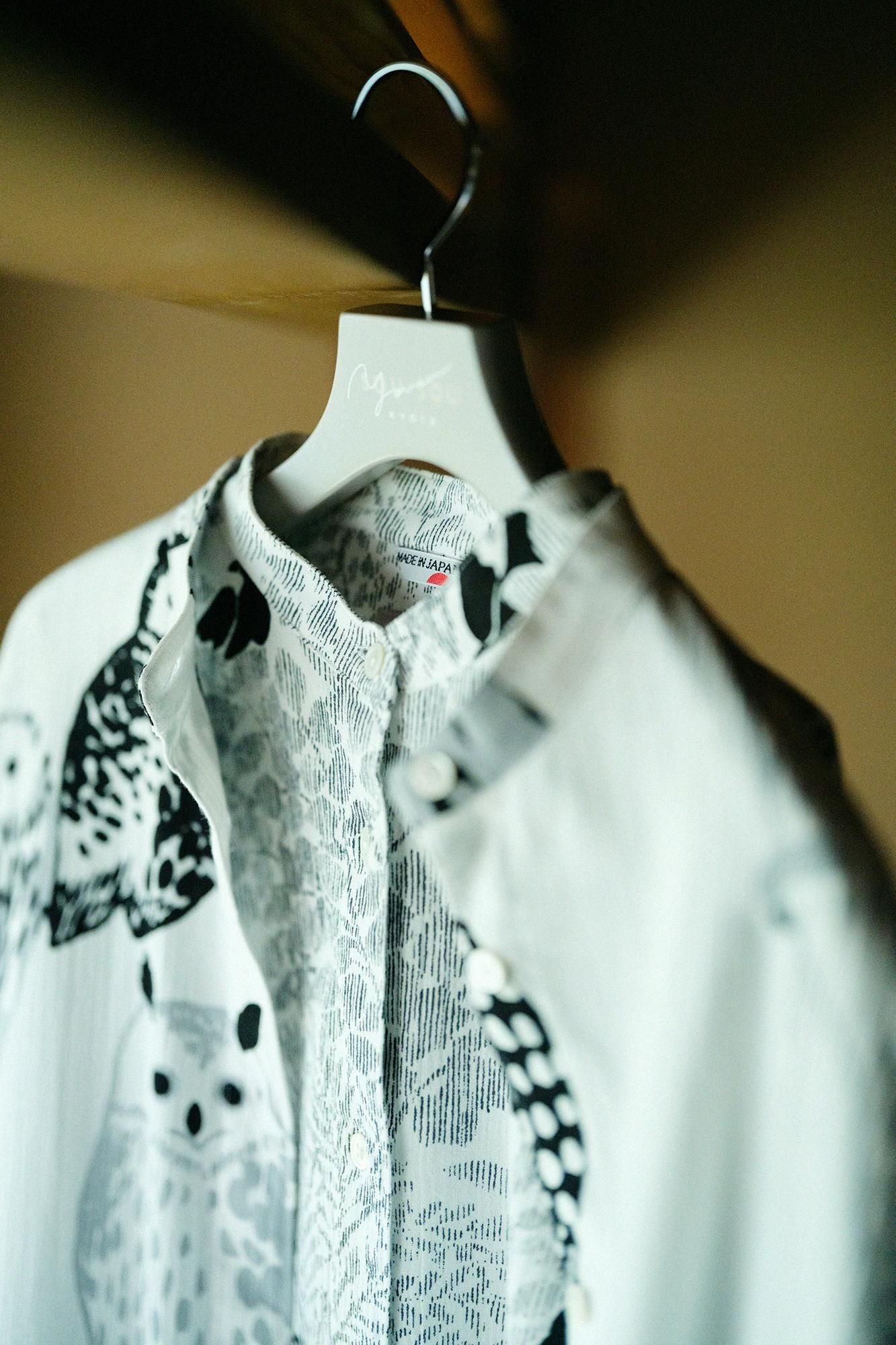 Yousou．）高島縮 20/20 グランシャツワンピース